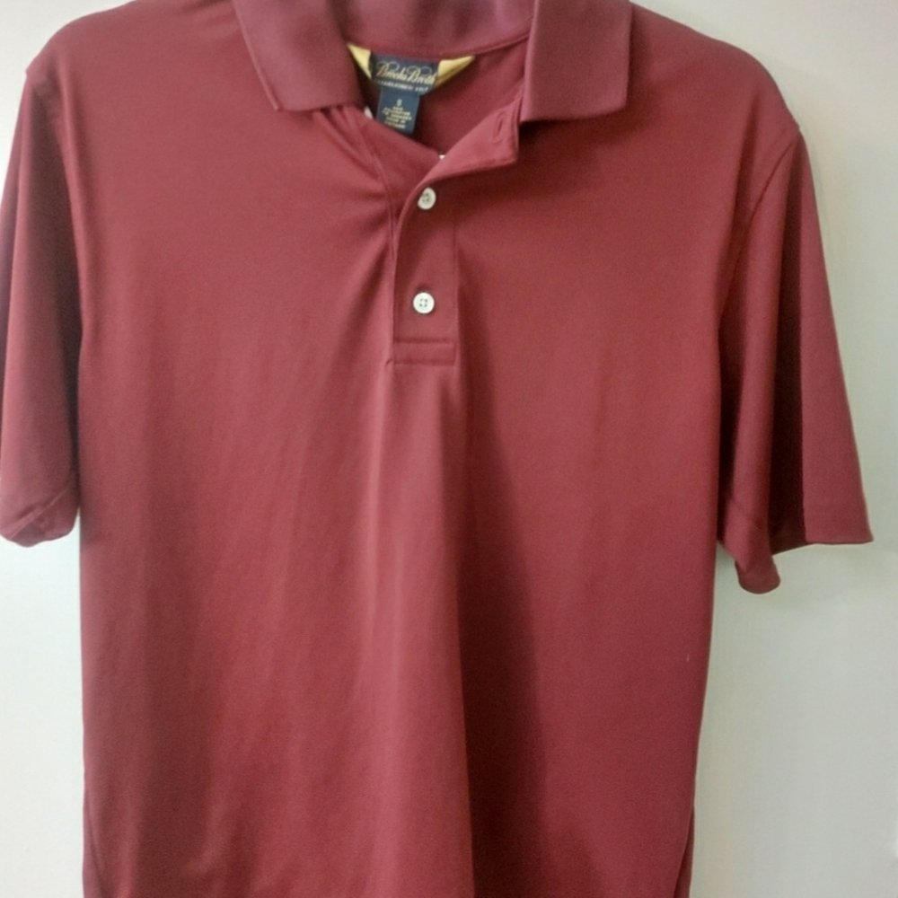 Brooks Brothers Maroon Polo Shirt